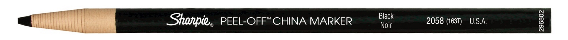 Marker woskowy Sharpie China czarny